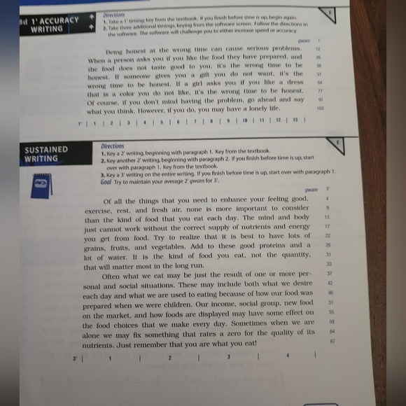 Skill Building Pro Cengage Learning Keyboarding Lessons Building Typing Skills - Picture 16 of 16